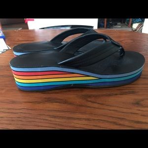 Rainbow brand women’s flip flops